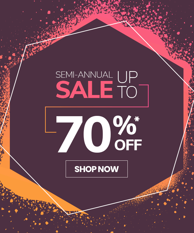 Up to 70% Off Semi-Annual Sale