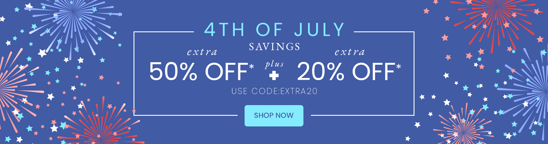 Extra 20% Off Sale on Sale
