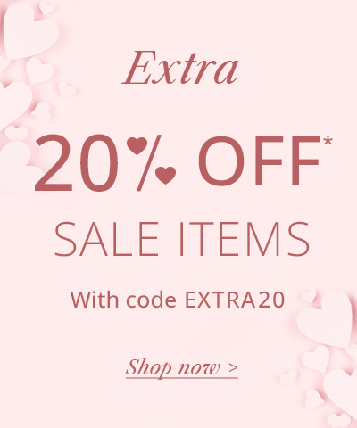 Extra 20% Off Sale Items with code EXTRA20