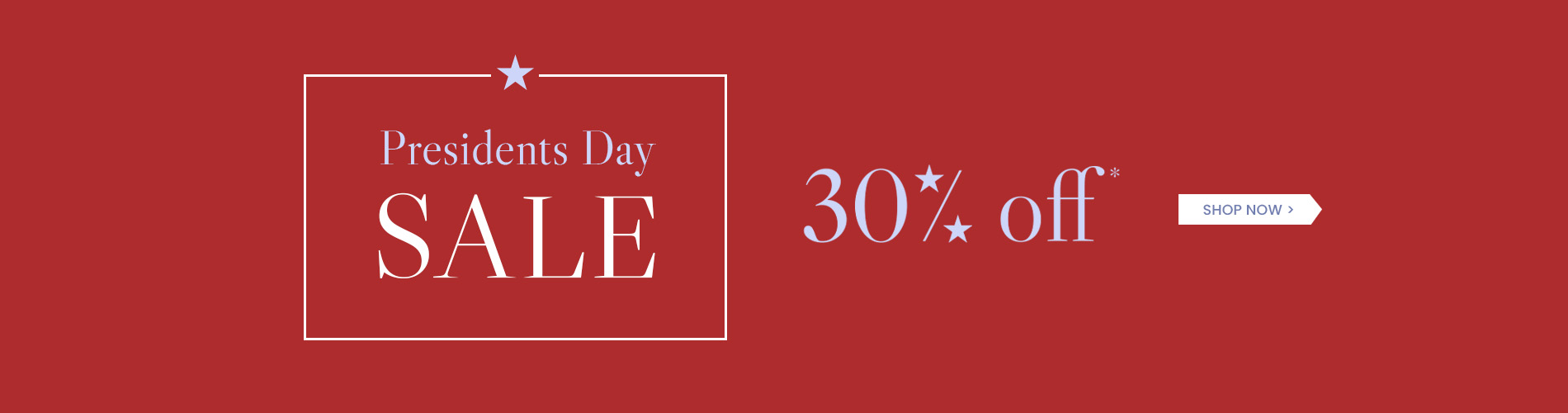 30% Off Sale