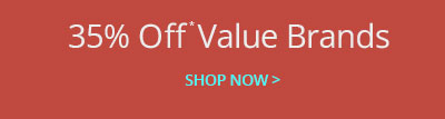 35% Off Value Brands