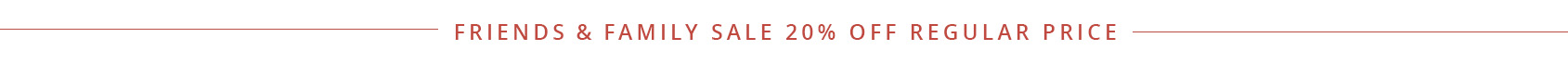 Friends & Family 20% Off Regular Price Select Styles