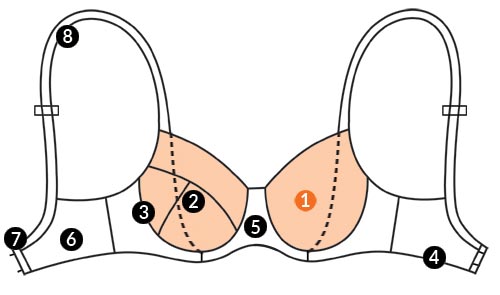 Anatomy of a Bra: Breaking Down Bra Design & Supplies — M E G M A D E